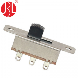 SS-22L03 vertical through hole 2P2T slide switch