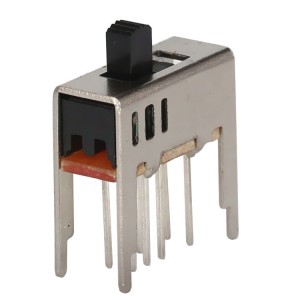 SS-23D24 vertical through hole 2P3T slide switch