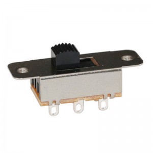 SS-23E29 vertical through hole 2P3T slide switch