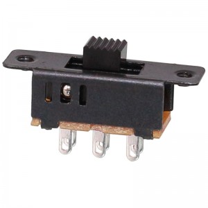 SS-23D32 vertical through hole 2P3T slide switch