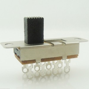 SS-23L04 DP3T Slide Switch Soldering lug