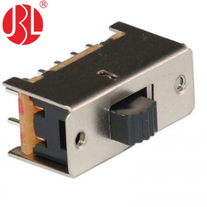 SS-42F01 vertical through hole 4P2T slide switch