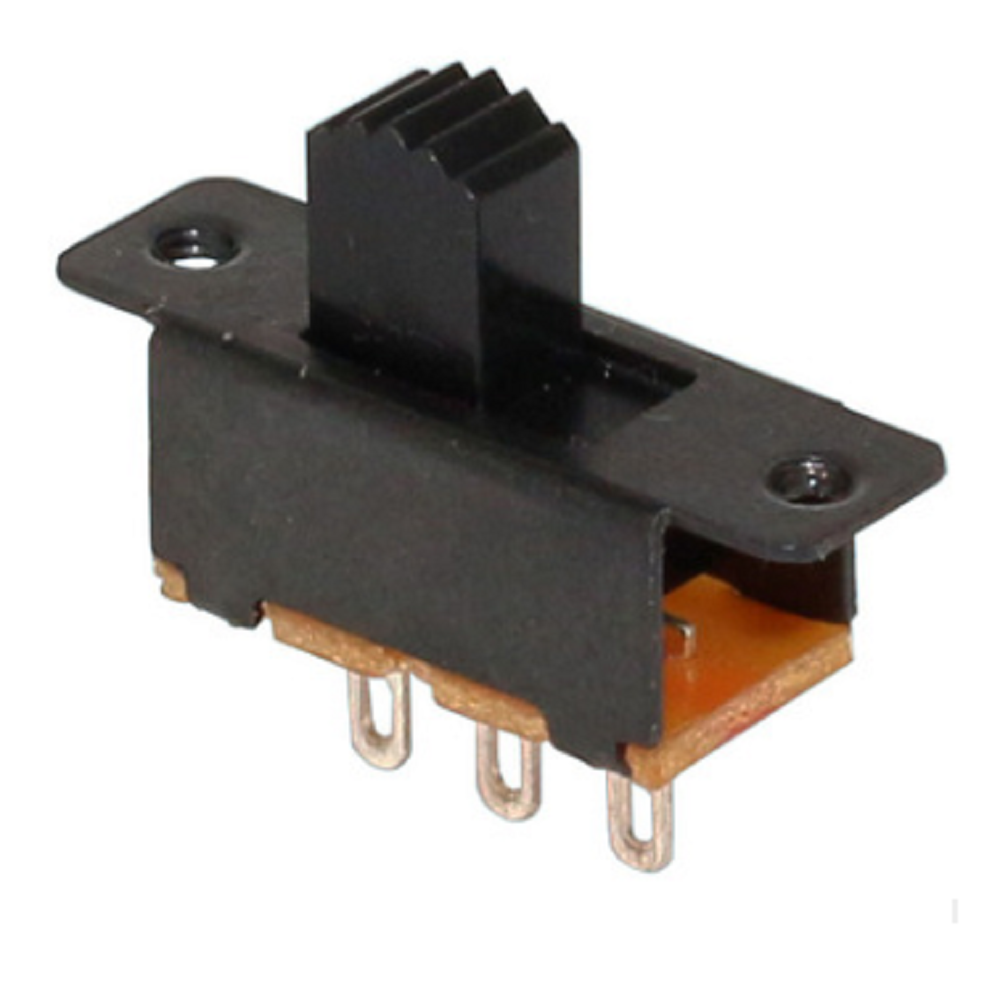 SS-12F13 1P2T Slide Switch Vertical DIP Type