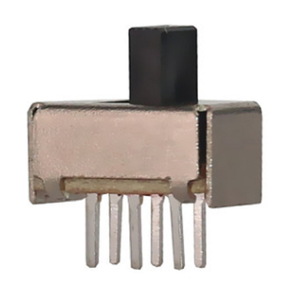 SS-22E11 Interruptor deslizante 2P2T，CC 30V 0,3A Classificação