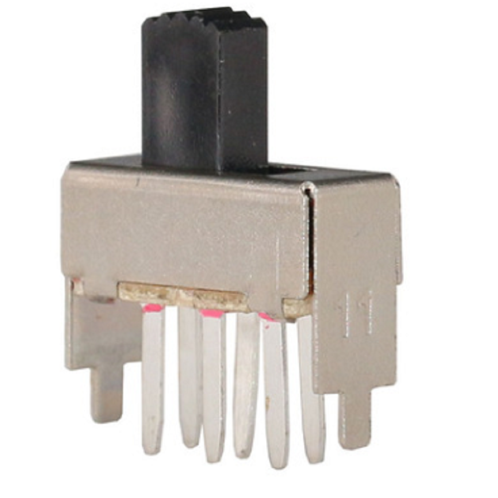 SS-22F12 2P2T Slide switch vertical DIP type  high quality