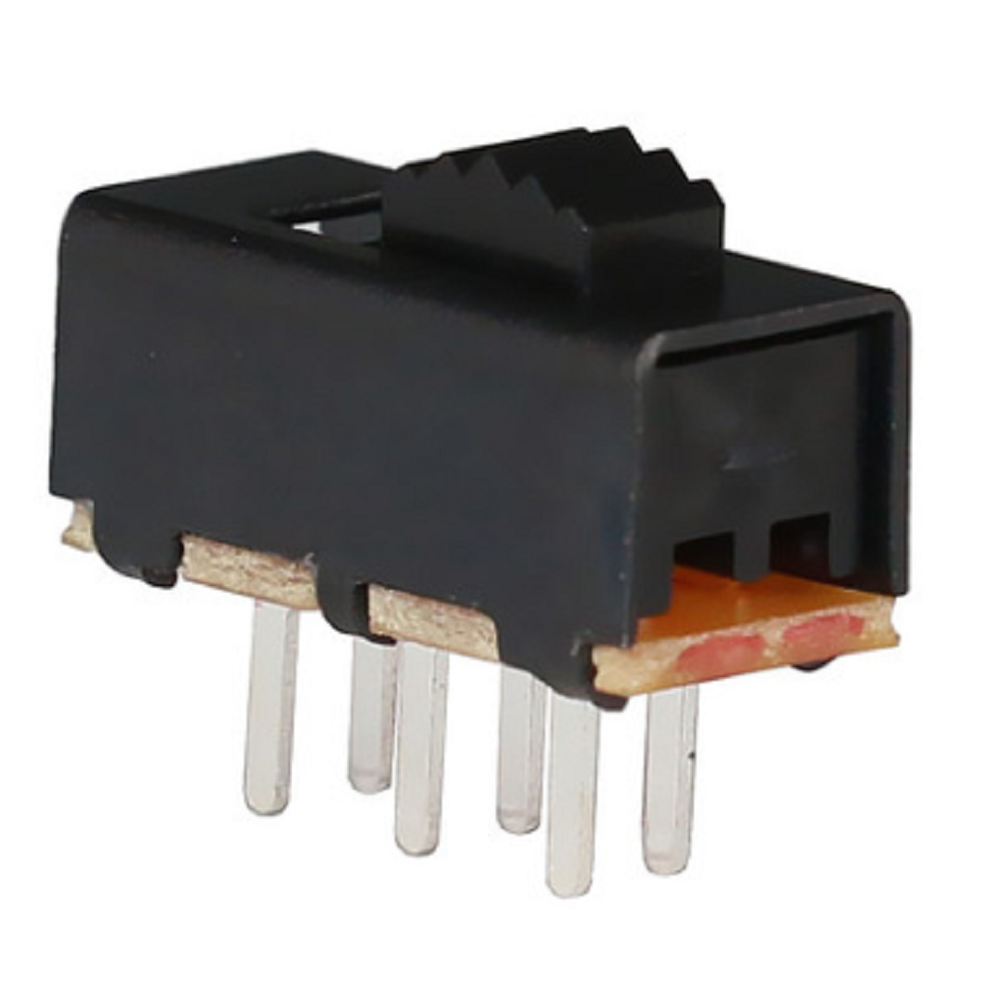 SS-22F15 Popüler sürgülü anahtar 2P2T，DC 30V 0.3A Derecelendirme