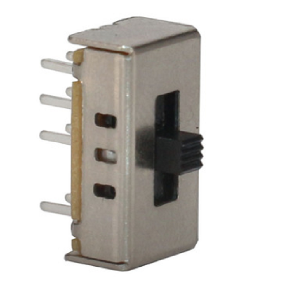 SS-23D07 2P3T Tolókapcsoló függőleges DIP típus