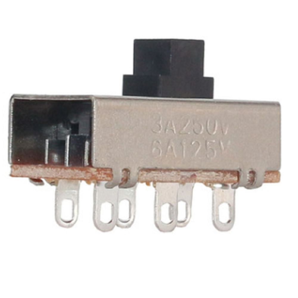 SS-23E26 Posuvný spínač 2P3T，AC 250V 3A AC 125 6A Jmen.