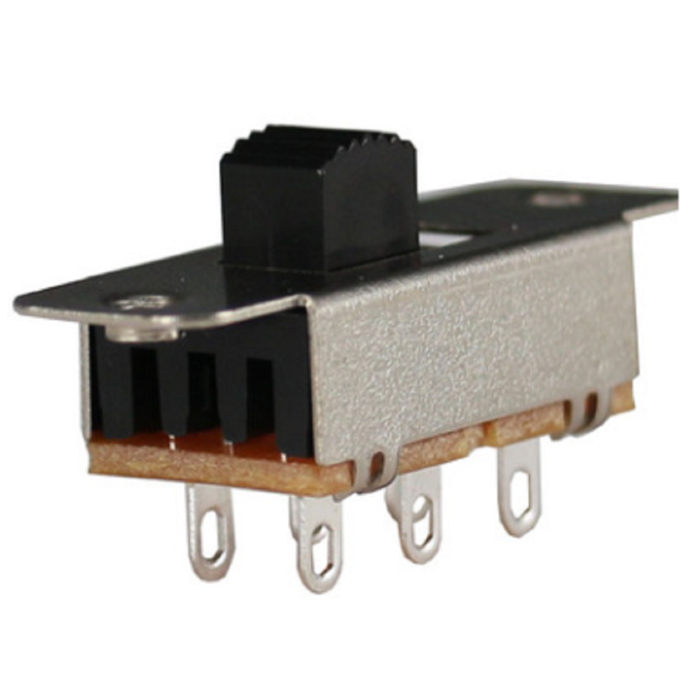 SS-23E29 Sürgülü anahtar 2P3T，AC 250V 3A AC 125 6A Derecelendirme