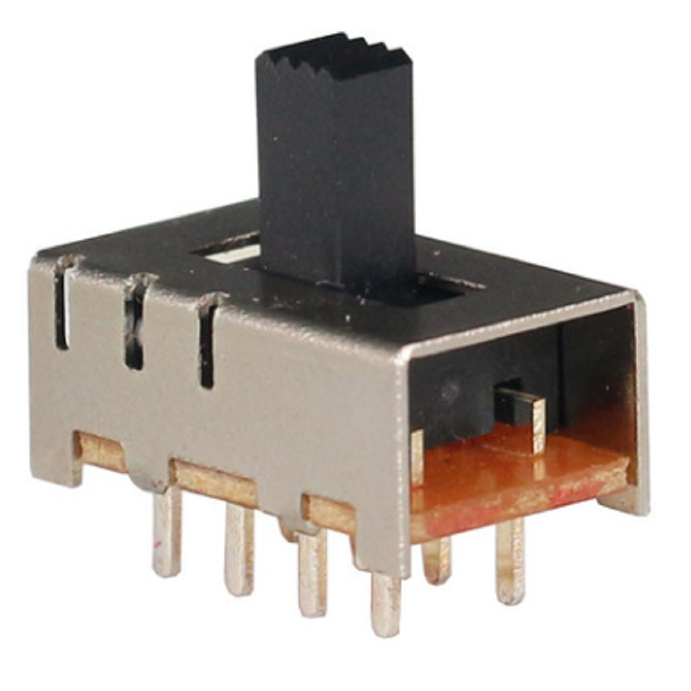 SS-23F40 2P3T Slide switch vertical DIP type