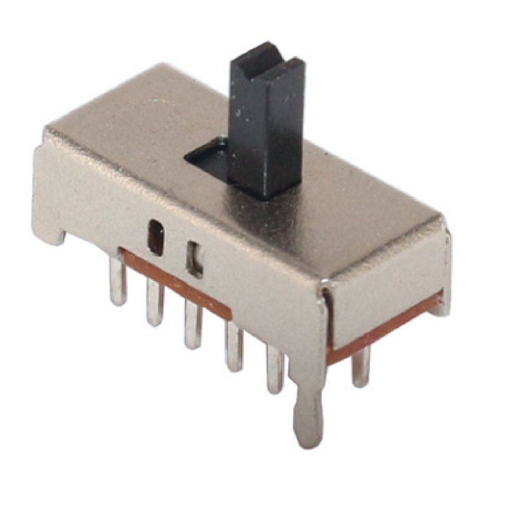 SS-42D02 4P2T Interruptor deslizante vertical tipo DIP