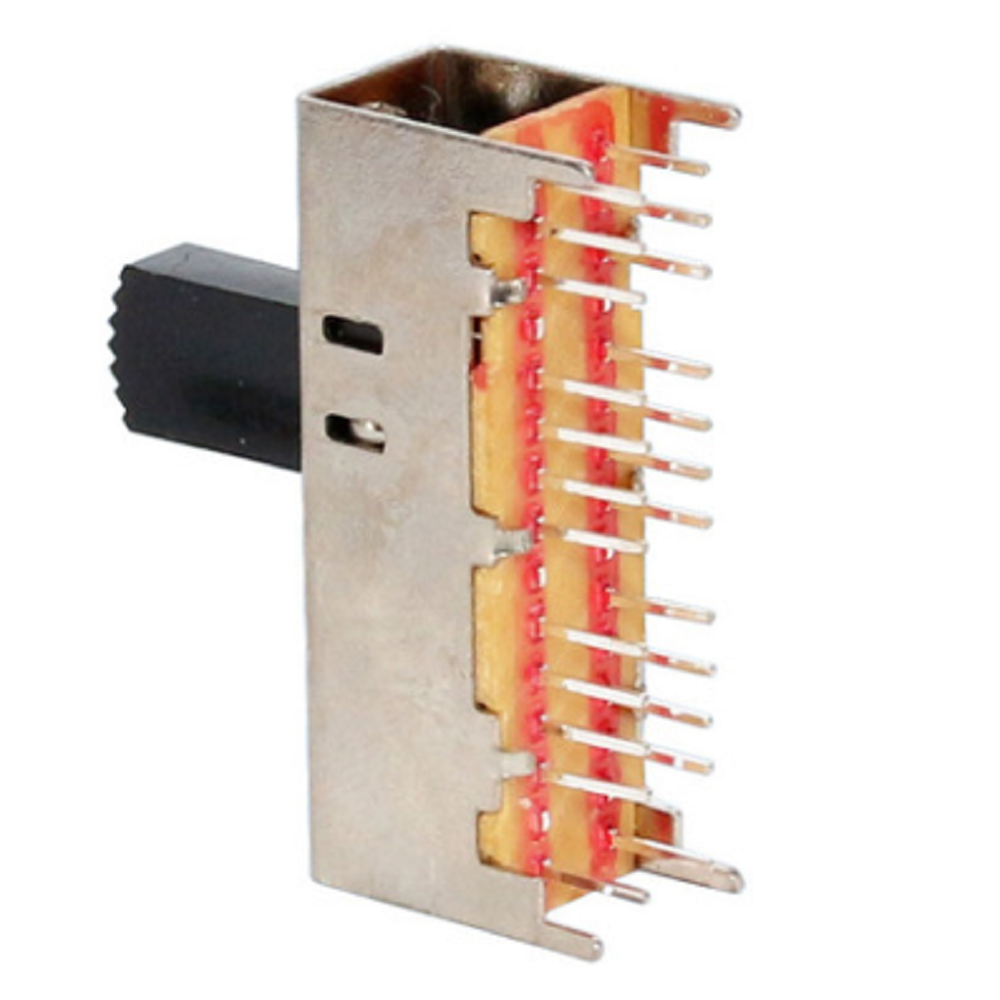 SS63D01 6P3T Slide switch vertical DIP type Jinbeili