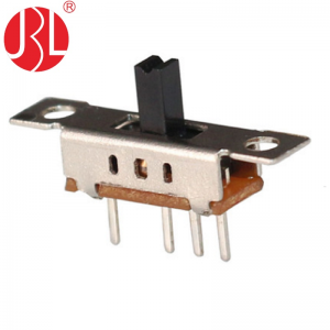 Slide switch SS-13D03 SP3T through hole vertical panel mount 01
