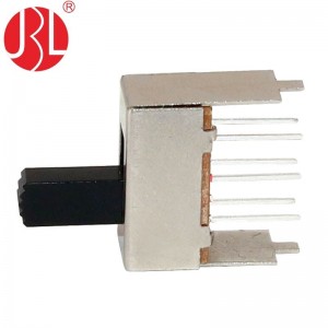 Slide switch SS-23E03 DP3T through hole vertical DIP type 01