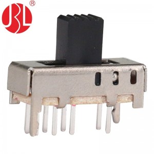 Slide switch SS-23E05 DP3T through hole vertical DIP type 01