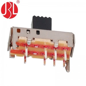 Slide switch SS-23E05 DP3T through hole vertical DIP type 01