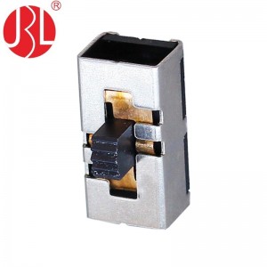 Slide switch SS-23H20 DP3T through hole vertical DIP type 01