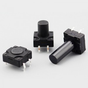 TC-00120 12*12mm IP67 Tactile Switch 4Pin Through Hole