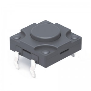 TC-00120 12*12mm IP67 Tactile Switch 4Pin Through Hole