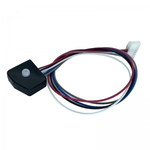 TD-02325BRH13 IP67 Rated Illuminated Tactile Button Cable