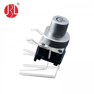 JBL TD02-21RL Illuminated tactile swith right angle DIP type with power sign cap, laser customized symbols and led colors can be customized.