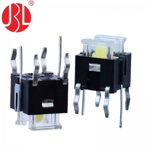 JBL 6*6 Illuminated tactile switch 6pin and more than 100,000 cycles operating lifespan,led colors can be customized.