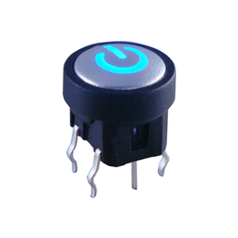 Кнопочный выключатель с подсветкой Выключатель с подсветкой Выключатель с подсветкой