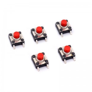 TS-06108B tactile switch Surface Mount vertical