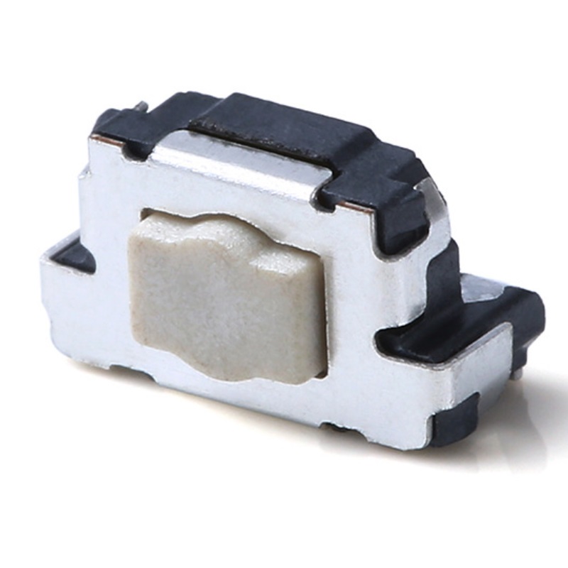 TS 0145 travel tactile switch right angle offset type with 3 terminals