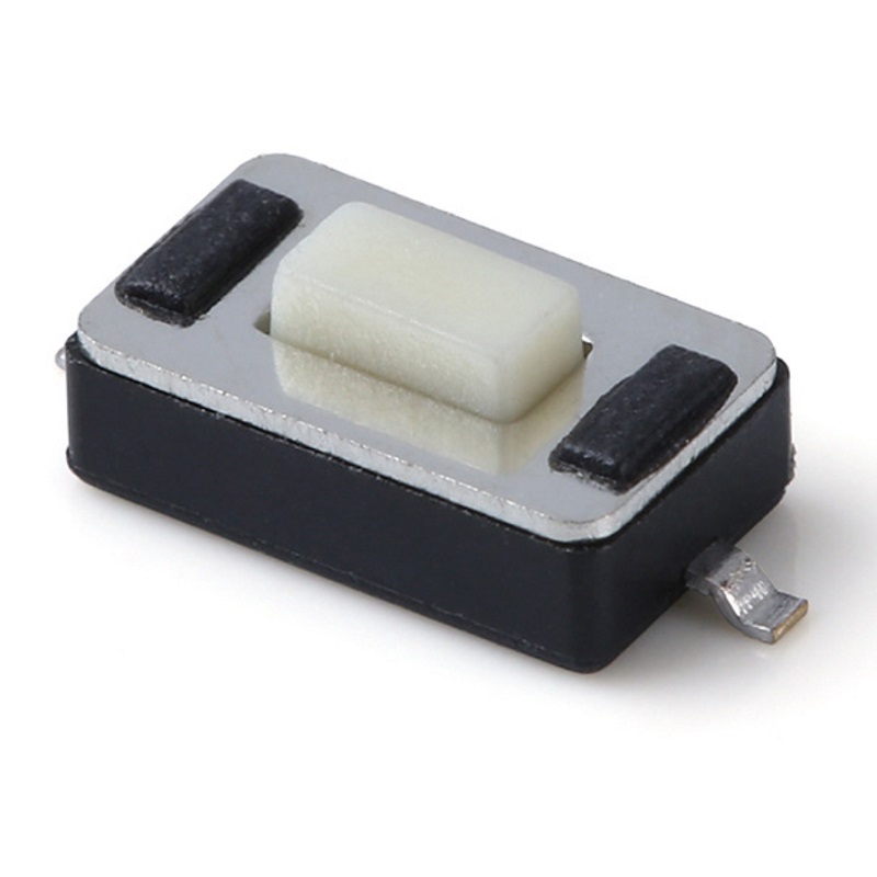 TS 1107E  travel tactile switch sright angle SMT type with 2 terminals