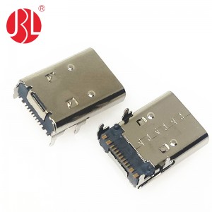 USB-20C-F-01L12.4 USB Type C Jack 16 Pin SMD