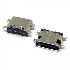 USB-20C-F-01C21 2.1mm Mid Mount USB Type C Jack 16P