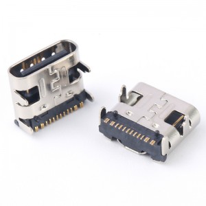 USB-20C-F-01T USB Type C Jack Socket 16PIN SMT