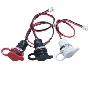 USB-20C-F-06ML01 USB Type C With Light SMT Right Angle with lights Female Connector