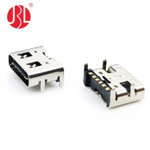 USB-20C-F-06T USB Type C Socket 6P SMD THT