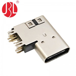 USB-20C-F-14CDH Upright USB Type C Socket 14 Pin