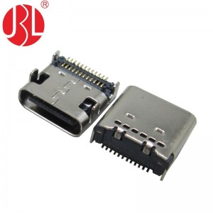 USB-31C-F-01SM01 USB 3.1 Type C Jack 24Pos SMD THT Right Angle