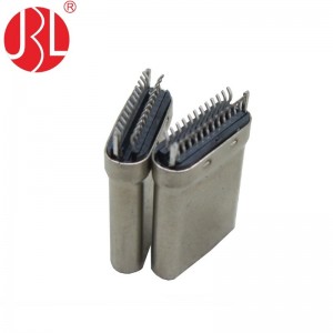 USB-31C-M-J01 Board Edge Mount USB Type C Plug 24Pin