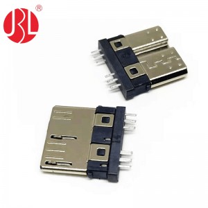 USB-M-10M-3.0 Straddle Mount Micro USB 3.0 Type B