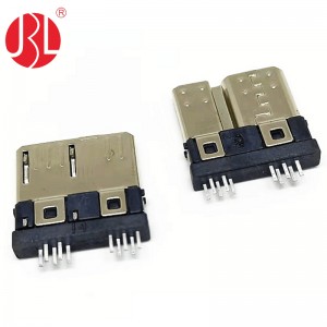 USB-M-10M-3.0 Straddle Mount Micro USB 3.0 Type B