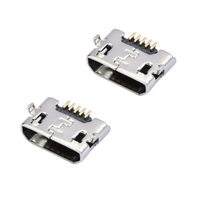 USB-M-RS03 Micro USB 2.0 Jack SMD Through Hole