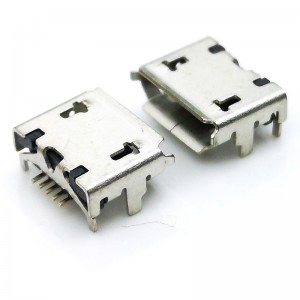 USB-M-RS10 Micro USB 2.0 Jack SMT Through Hole