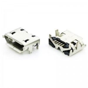 USB-M-RS10 Micro USB 2.0 Jack SMT Through Hole
