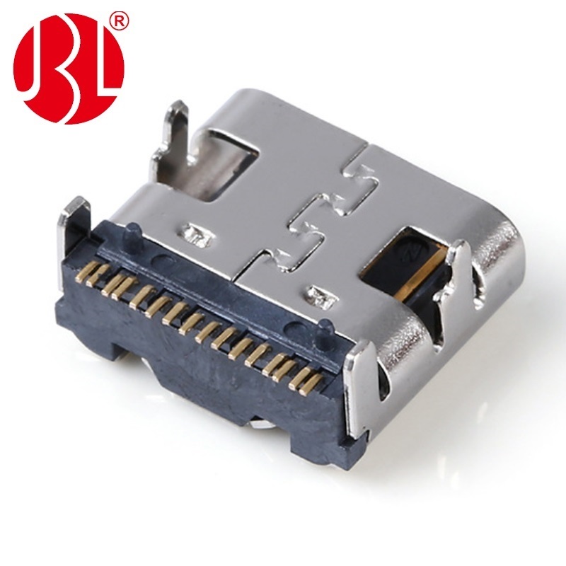 USB-20C-F-01C USB Type C 16PIN konektor v nabíječkách Single MID-MOUNT SMT Type