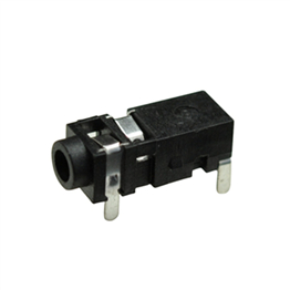 2,5 mm audio-aansluiting PJ-208B 2,5 mm aansluiting
