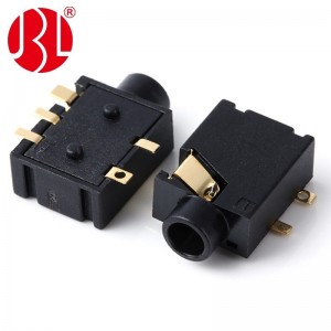 PJ-365 3.5mm SMT right angle audio jack
