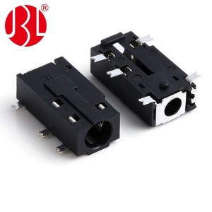 PJ-381N 3.5mm Audio socket 5pin right angle SMT type
