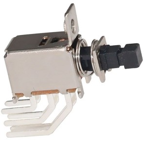 PS-22F25 Push Button Switch Through Hole right angle