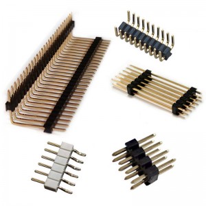 JINBEILI High quality Pin Header PH 1.27mm 1.0mm 2.0mm  2.54mm Pitch Single Double Row Male Connector Pin Header Connector vertical SMT type