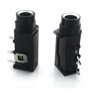 PJ-603A 6.35mm right angle audio jack MJ-63022A